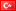 Flagge für Turkish